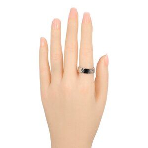 CARTIER love Ring K18 white gold #7.8(US Size) 9g Women